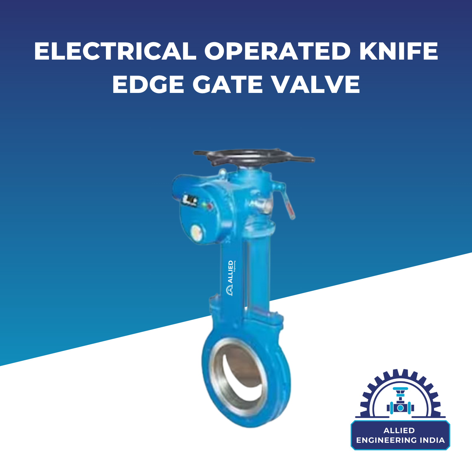 Electrical Operated Knife Edge Gate Valve