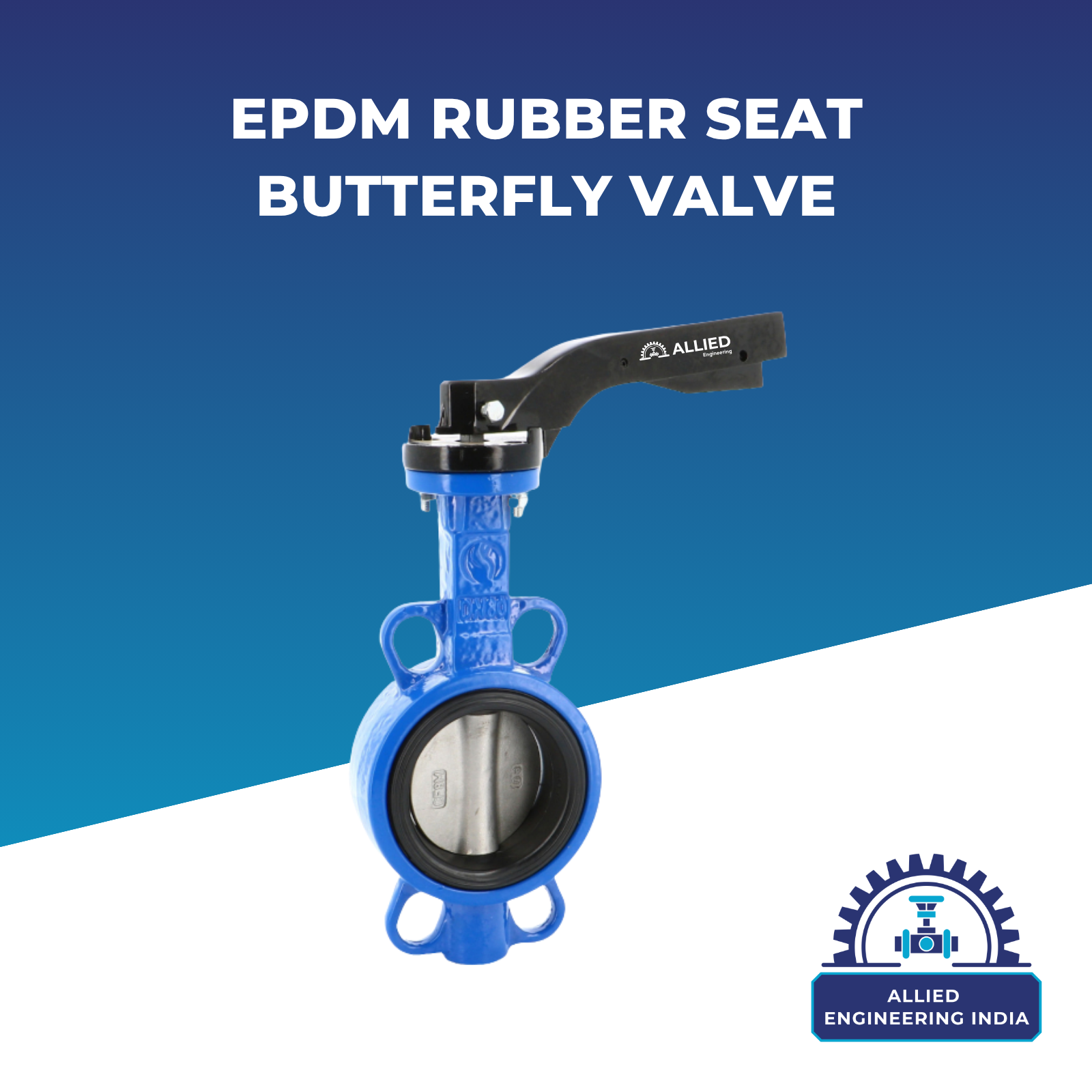 EPDM Rubber Seat Butterfly Valve